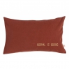 Cushion cover Lina boring terracota 30