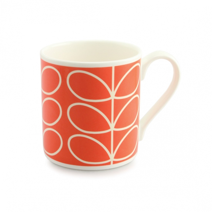 mug Orla Kiely Poppy linear stem