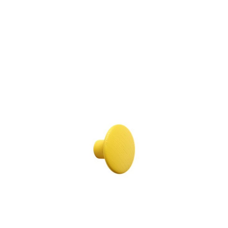 patère The dots – 1 pièce S yellow