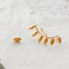 Boucles d'oreilles - Yucca ear climbers gold