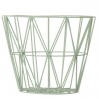 wire basket medium 50 x 40 cm - grey