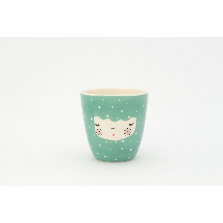 Character cup dusty mint