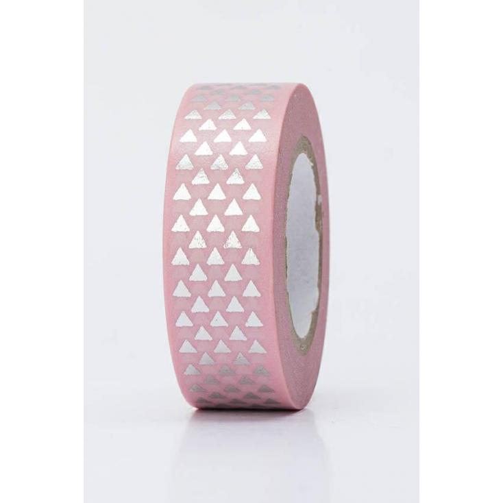 Tape triangles argent - hot foil 33.06