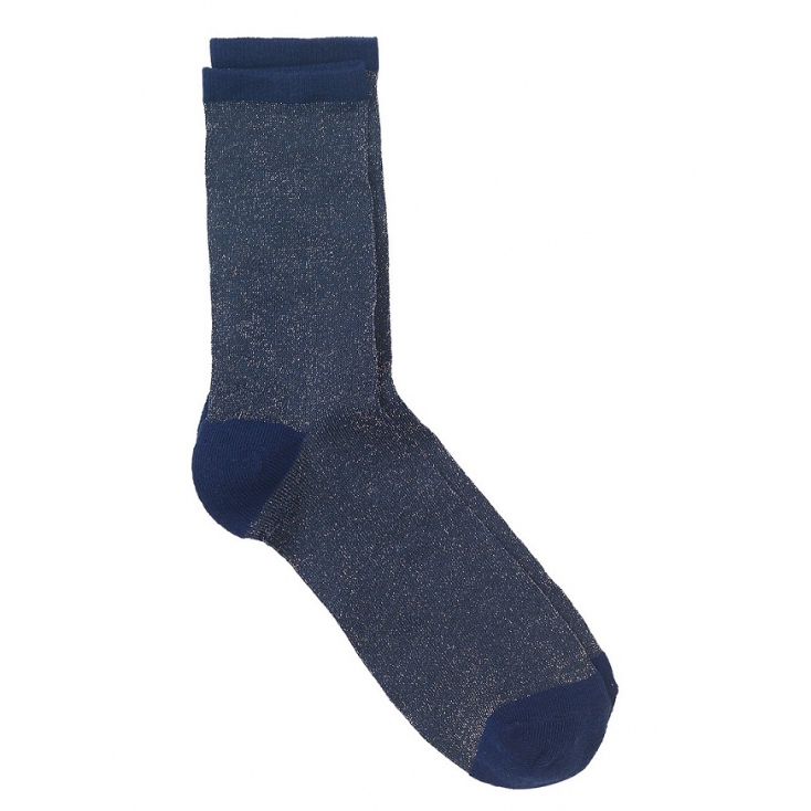 Chaussettes Dina Solid Collection - Medieval blue 39/41