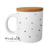Mug avec son couvercle en liège - Instant thé