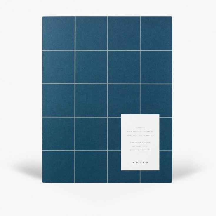 Notebook Uma Flat lay large - Dark blue