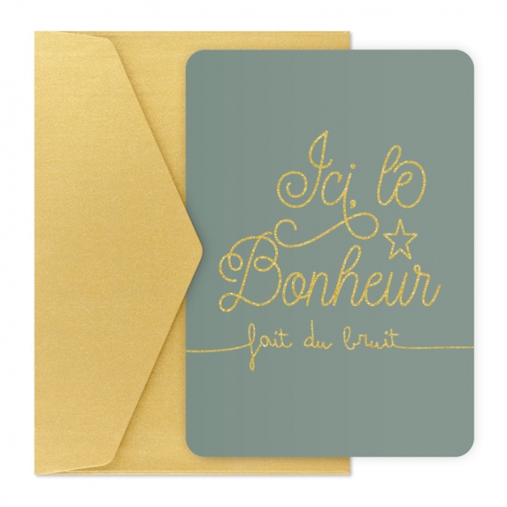 Carte postale - Bonheur