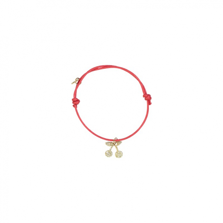 Bracelets Yummy - Rouge cerise