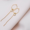 Boucles d'oreilles Emma perle - 10527 amulette