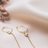 Boucles d'oreilles Emma perle - 10527 amulette
