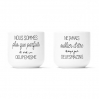 Pack 2 coquetiers porcelaine - Oeuf