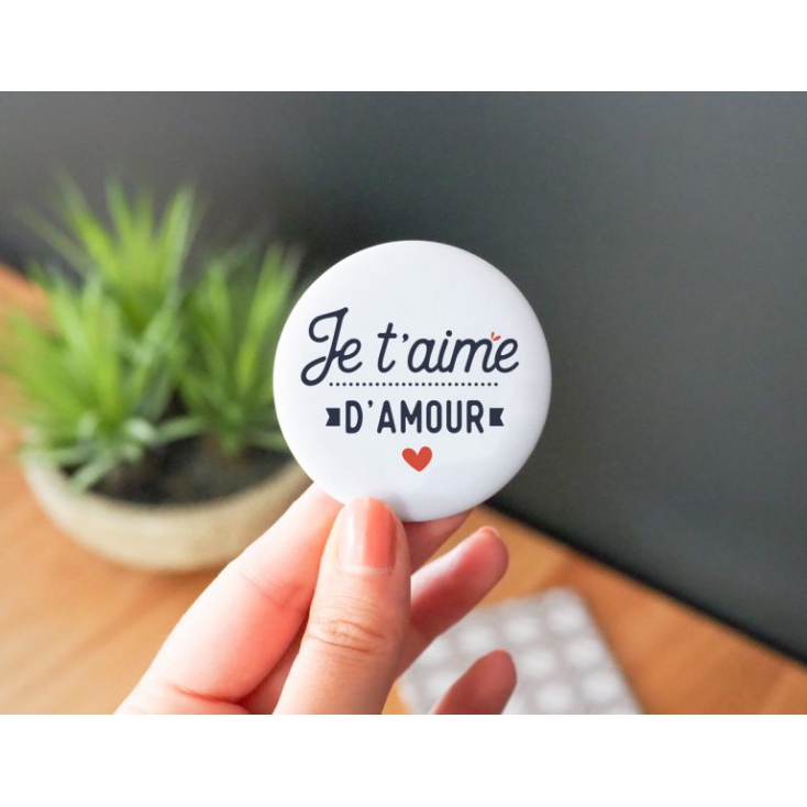 Magnet je t'aime d'amour