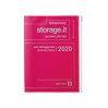 Agenda Storage A5 Neon pink