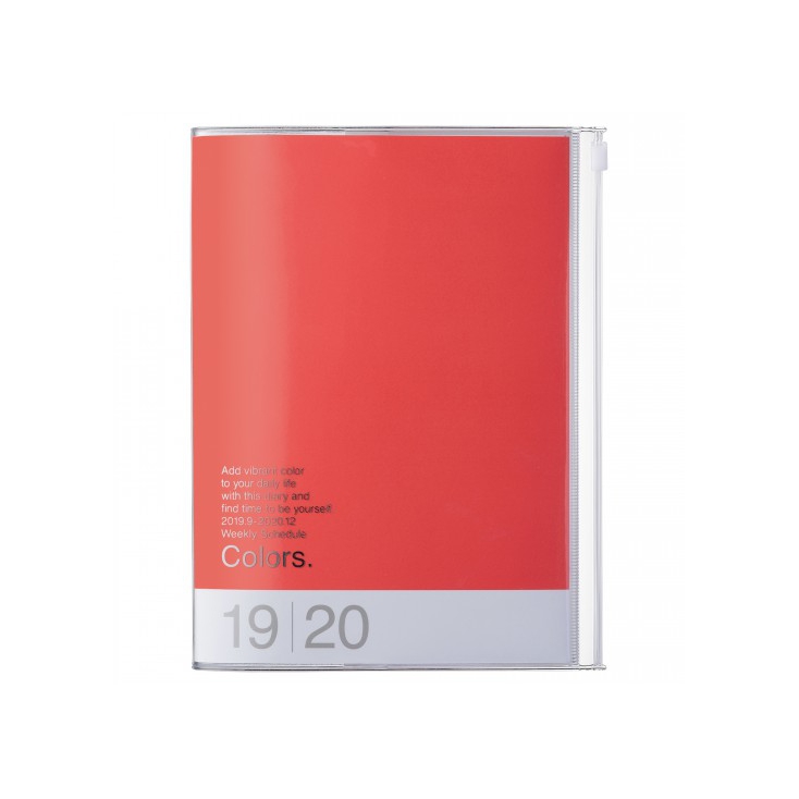 Agenda Colors A5 Red pink