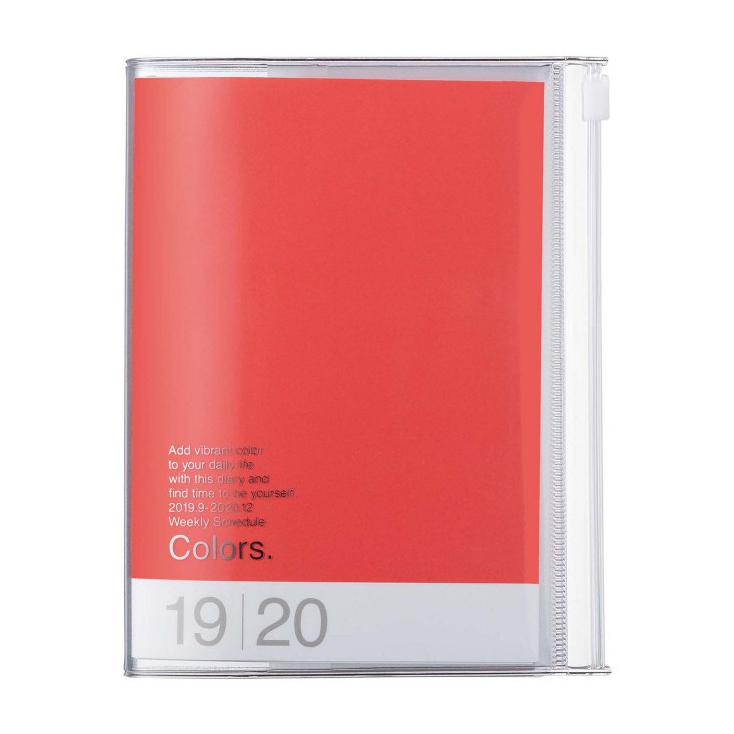 Agenda Colors A6 Red Pink