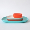 Gusto Side Plate blue abys