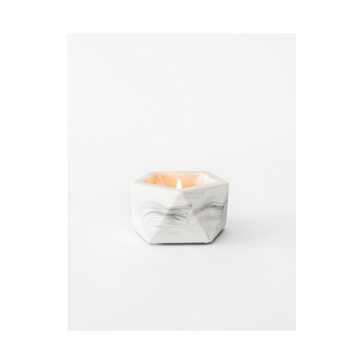 Vand Tealight - Airplant Holder - White Marble