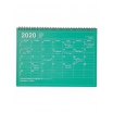 Notebook calendar grande taille green