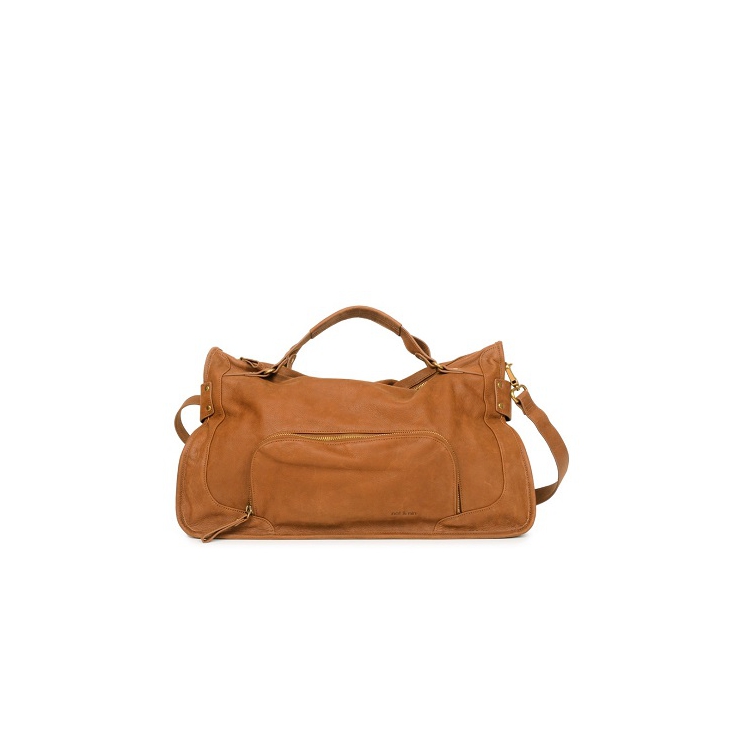 Sac cabas Megan poche zippée - épice