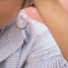 Boucles d'oreilles Camila bleu - 10480 Amulette