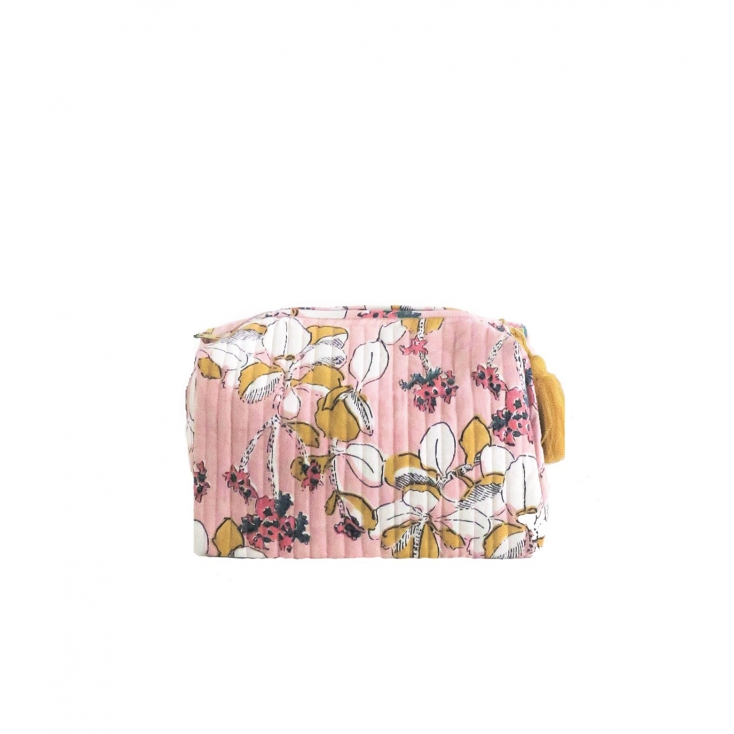 Travel Pouch - Iris - Pink