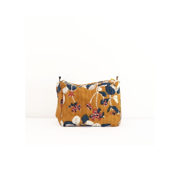 Travel Pouch - Iris - Mustard