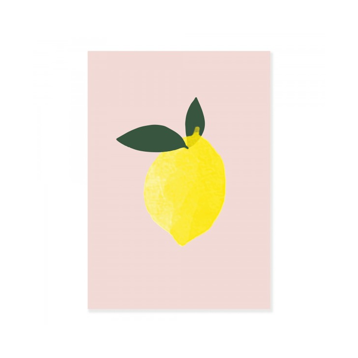 Affiche A3 Citron