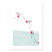 Affiche A5 - Plongeuse