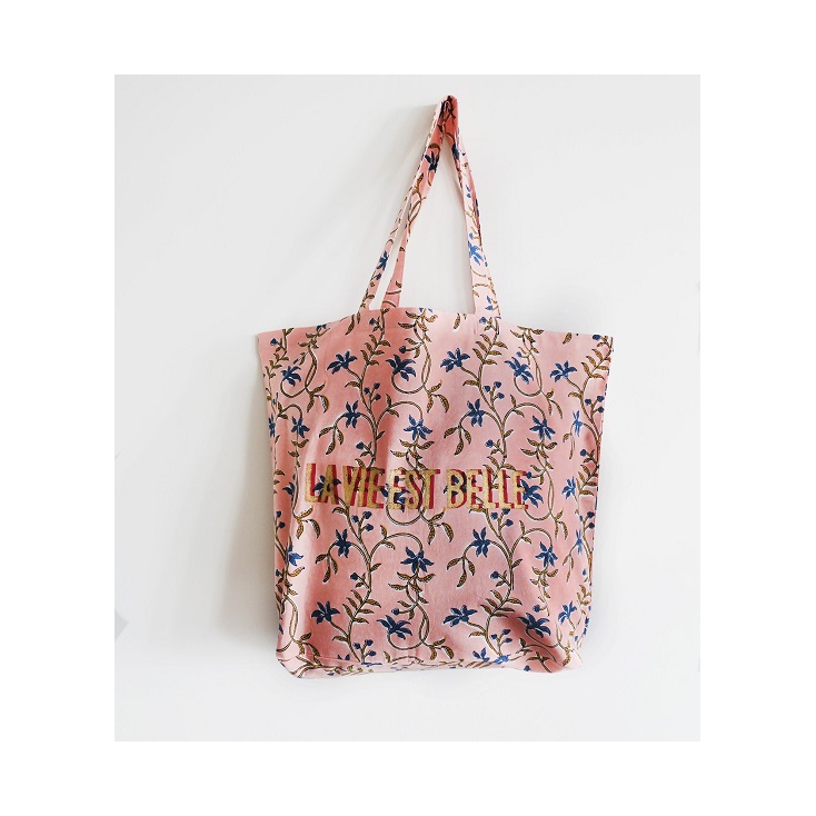 Tote Bag - La vie est belle - Anamika - Nude