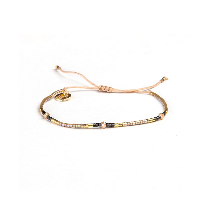 Bracelets cordon et perles - DORIANE