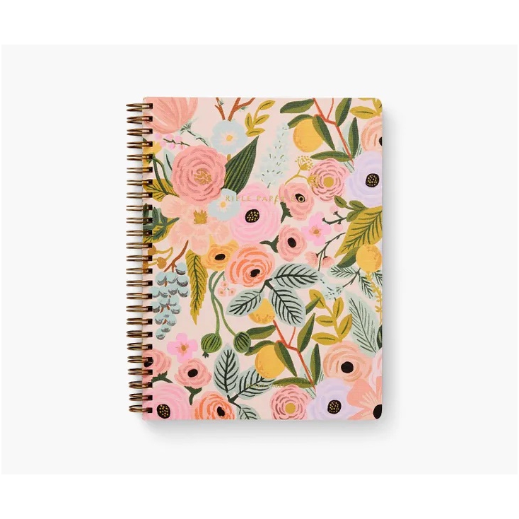 Notebook à spirale - Rifle Paper - Garden Party - 15x20cm