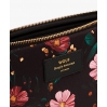 Pochette iPad - Black Flowers