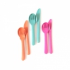 Biobu bambino trio cutlery set - lagoon