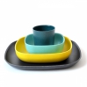 Gusto Pasta / salad Bowl blue abys