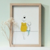 Affiche A4 Love Mum & Boy summer 
