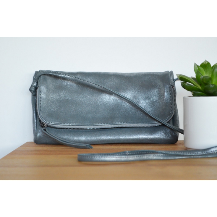 Pochette Joi silver