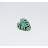 Pin's Monstera vert