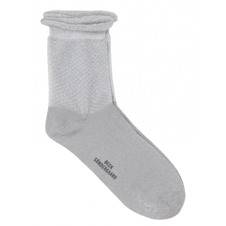 Chaussettes Dagmar transparent - light grey 37-39