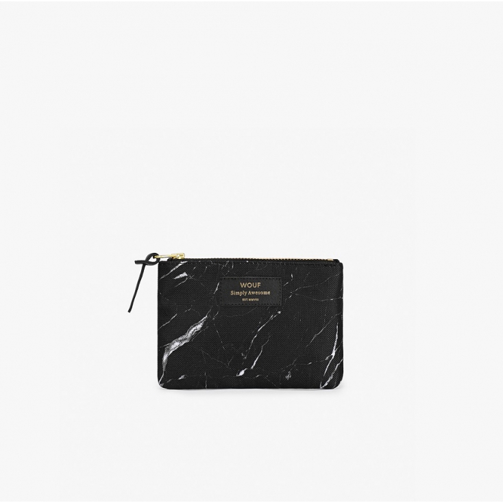 Pochette petite - Black marble