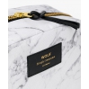 Pochette maquillage grande - White marble