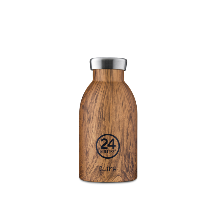 Clima bottle 033 Sequoia wood