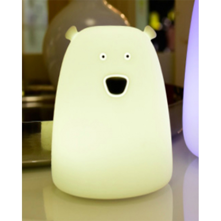 Lampe silicone petite - ours