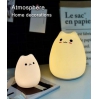 Lampe silicone petite - chat