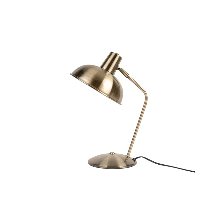 Lampe à poser - Hood - métal brossé doré