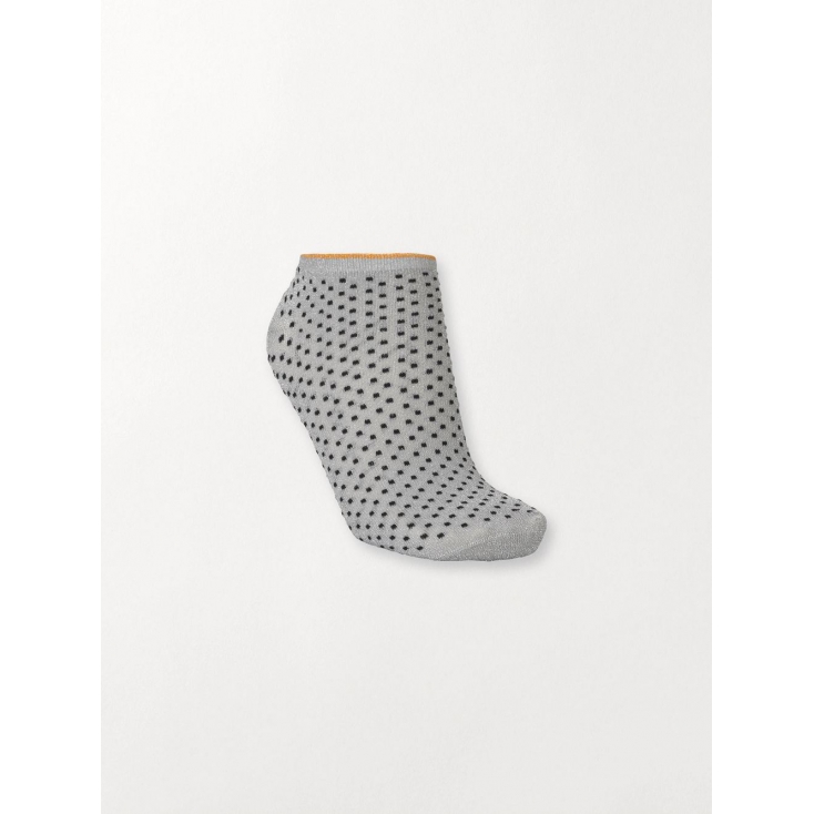 Chaussettes Dollie Dot - Grey melange - yellow 37-39