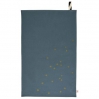 Tea towel Sardine gold dots