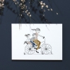 Affiche A3 vélo Fille et Garçon