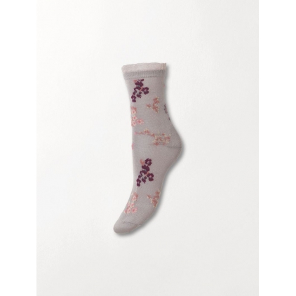 Chaussettes Flowerwhirl Myla sock - Silver Gray 37/39