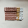 Sandwich bag - oyster grey check