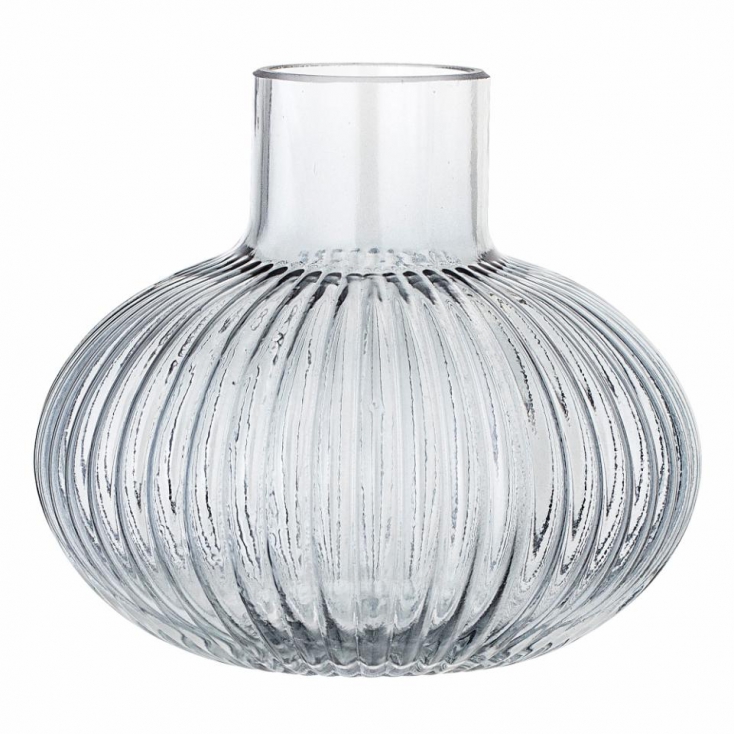 Vase - Grey - Glass